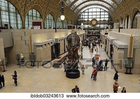 Stock Image - "Musee d'Orsay, Paris, Ile-de-France, France, Europe". Fotosearch