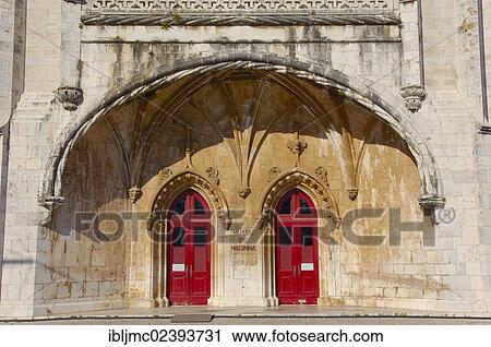 Stock Image - "Museu de Marinha """"Naval Museum"""", Mosteiro dos Jeronimos, Monastery of the Hieronymites, UNESCO World Heritage Site, Belem, Lisbon, Portugal, Europe". Fotosearch