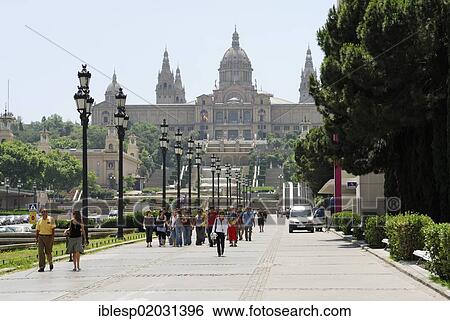"Museu Nacional d'Art de Catalunya, Palau Nacional, National Palace, Barcelona, Catalonia, Spain, Europe" View Large Photo Image Stock Photograph - "Museu Nacional d'Art de Catalunya, Palau Nacional, National Palace, Barcelona, Catalonia, Spain, Europe". Fotosearch