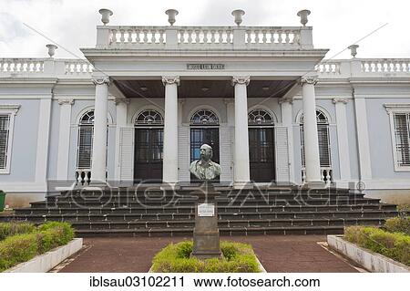 "Museum Musee Leon Dierx, neo-classical building and a bust, Saint-Denis, La Reunion, Reunion, France, Africa" View Large Photo Image Stock Image - "Museum Musee Leon Dierx, neo-classical building and a bust, Saint-Denis, La Reunion, Reunion, France, Africa". Fotosearch