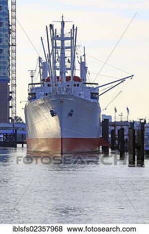 "Museum ship, Cap San Diego in the Hanseatic City of Hamburg, Germany, Europe" View Large Photo Image Stock Photo - "Museum ship, Cap San Diego in the Hanseatic City of Hamburg, Germany, Europe". Fotosearch