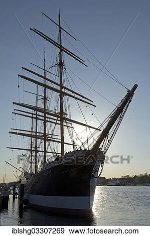 "Museum ship """"Passat"""", four-masted steel barque, Priwall, Travemunde, Schleswig-Holstein, Germany, Europe" View Large Photo Image Stock Photo - "Museum ship """"Passat"""", four-masted steel barque, Priwall, Travemunde, Schleswig-Holstein, Germany, Europe". Fotosearch