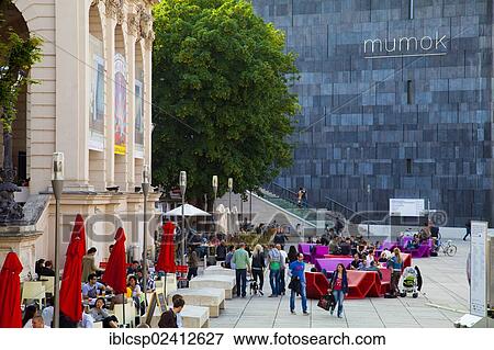 Museumsquartier cultural area, Vienna, Austria, Europe View Large Photo Image Stock Photo - Museumsquartier cultural area, Vienna, Austria, Europe. Fotosearch