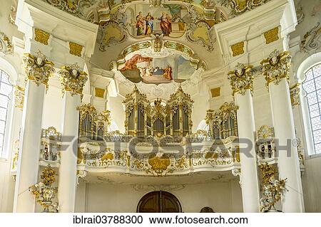 "Music gallery with organ, Wieskirche, Steingaden, Pfaffenwinkel, Upper Bavaria, Bavaria, Germany, Europe" View Large Photo Image Stock Image - "Music gallery with organ, Wieskirche, Steingaden, Pfaffenwinkel, Upper Bavaria, Bavaria, Germany, Europe". Fotosearch