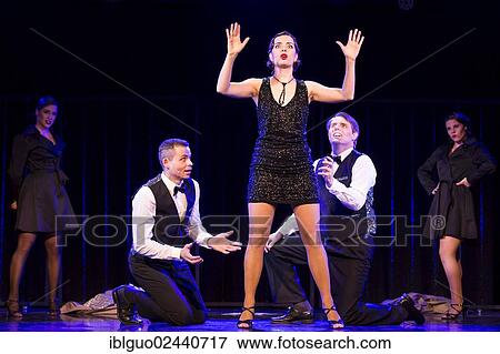 "Musical """"Chicago"""" with Annette Krossa as Roxie Hart, live performance, Le Theatre in Kriens, Lucerne, Switzerland, Europe" View Large Photo Image Stock Photo - "Musical """"Chicago"""" with Annette Krossa as Roxie Hart, live performance, Le Theatre in Kriens, Lucerne, Switzerland, Europe". Fotosearch