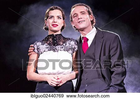 "Musical """"Chicago"""" with Annette Krossa as Roxie Hart and Aris Sas as Billy Flynn, live performance, Le Theatre in Kriens, Lucerne, Switzerland, Europe" View Large Photo Image Stock Photo - "Musical """"Chicago"""" with Annette Krossa as Roxie Hart and Aris Sas as Billy Flynn, live performance, Le Theatre in Kriens, Lucerne, Switzerland, Europe". Fotosearch