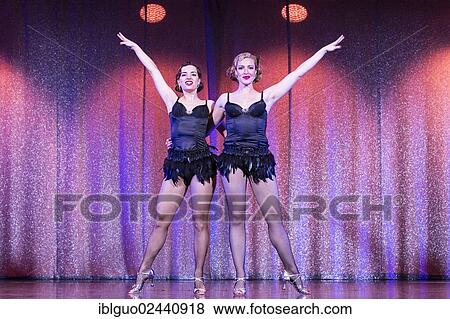 "Musical """"Chicago"""" with Annette Krossa as Roxie Hart and Natascha-Cecillia Hill as Velma Kelly, live performance, Le Theatre in Kriens, Lucerne, Switzerland, Europe" View Large Photo Image Stock Photo - "Musical """"Chicago"""" with Annette Krossa as Roxie Hart and Natascha-Cecillia Hill as Velma Kelly, live performance, Le Theatre in Kriens, Lucerne, Switzerland, Europe". Fotosearch