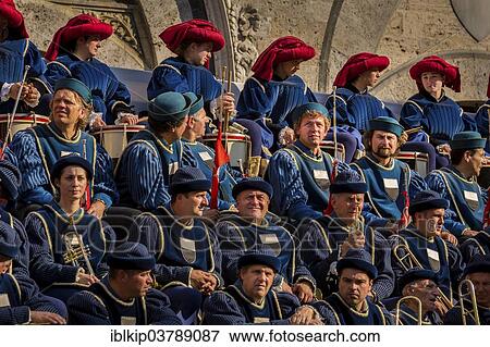 "Musicians at the Palio di Siena horse race, Siena, Tuscany, Italy, Europe" View Large Photo Image Stock Photo - "Musicians at the Palio di Siena horse race, Siena, Tuscany, Italy, Europe". Fotosearch
