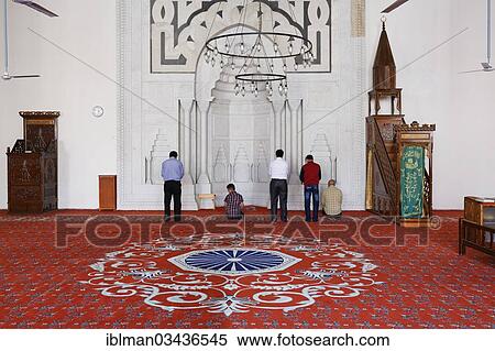 "Muslims praying in the prayer room of the Isabey Mosque, Selcuk, Izmir Province, Aegean Region, Turkey, Asia" View Large Photo Image Stock Photography - "Muslims praying in the prayer room of the Isabey Mosque, Selcuk, Izmir Province, Aegean Region, Turkey, Asia". Fotosearch