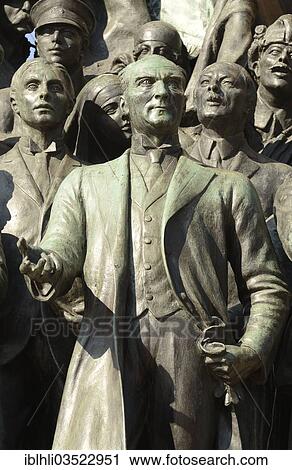"Mustafa Kemal Atatuerk with comrades, Monument of the Republic by Pietro Canonica, Taksim Square or Taksim Meydani, Beyoglu, Istanbul, European side, Istanbul Province, Turkey, European side, Europe" View Large Photo Image Stock Image - "Mustafa Kemal Atatuerk with comrades, Monument of the Republic by Pietro Canonica, Taksim Square or Taksim Meydani, Beyoglu, Istanbul, European side, Istanbul Province, Turkey, European side, Europe". Fotosearch
