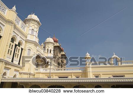 Stock Photo - "Mysore Palace, south front, Mysore, Karnataka, India, Asia". Fotosearch