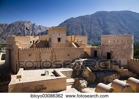 "Nakhal Fort, Nakhal, Oman, Asia" View Large Photo Image Stock Image - "Nakhal Fort, Nakhal, Oman, Asia". Fotosearch