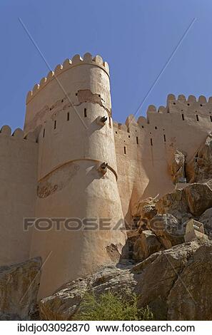 "Nakhal Fort or Nakhl Fort, Nakhal, Al Batinah, Oman, Asia" View Large Photo Image Stock Image - "Nakhal Fort or Nakhl Fort, Nakhal, Al Batinah, Oman, Asia". Fotosearch