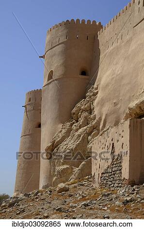 "Nakhal Fort or Nakhl Fort, Nakhal, Al Batinah, Oman, Asia" View Large Photo Image Stock Photography - "Nakhal Fort or Nakhl Fort, Nakhal, Al Batinah, Oman, Asia". Fotosearch