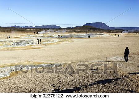 "Namafjall Hverir geo thermal area, Iceland, Europe" View Large Photo Image Stock Image - "Namafjall Hverir geo thermal area, Iceland, Europe". Fotosearch