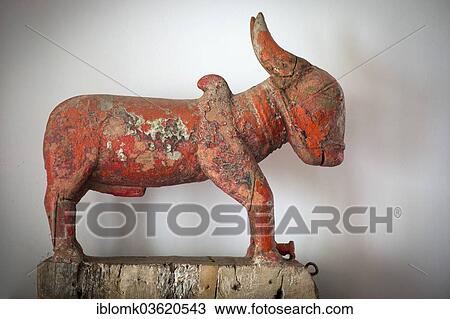"Nandi, bull, mount of the Hindu God Shiva, wooden sculpture, Kochi, Kerala, India, Asia" View Large Photo Image Stock Image - "Nandi, bull, mount of the Hindu God Shiva, wooden sculpture, Kochi, Kerala, India, Asia". Fotosearch