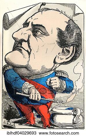"Napoleon Bonaparte or Napoleon I, a French military and political leader, emperor, political caricature, 1882, by Alphonse Hector Colomb pseudonym B. Moloch, a French caricaturist" View Large Photo Image Stock Image - "Napoleon Bonaparte or Napoleon I, a French military and political leader, emperor, political caricature, 1882, by Alphonse Hector Colomb pseudonym B. Moloch, a French caricaturist". Fotosearch
