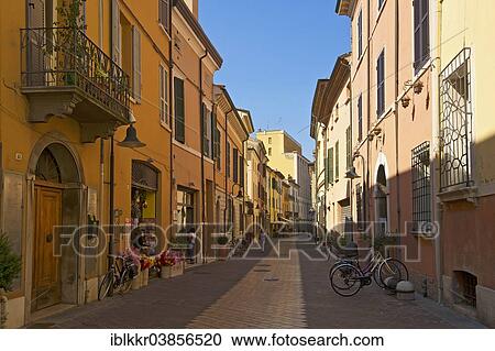 "Narrow street in Ravenna, Adriatic, Emilia-Romagna region, Italy, Europe" View Large Photo Image Stock Image - "Narrow street in Ravenna, Adriatic, Emilia-Romagna region, Italy, Europe". Fotosearch