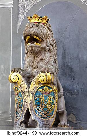 "Nassau lion on a fountain, Schloss Weilburg Castle, Weilburg an der Lahn, Hesse, Germany, Europe" View Large Photo Image Stock Photo - "Nassau lion on a fountain, Schloss Weilburg Castle, Weilburg an der Lahn, Hesse, Germany, Europe". Fotosearch