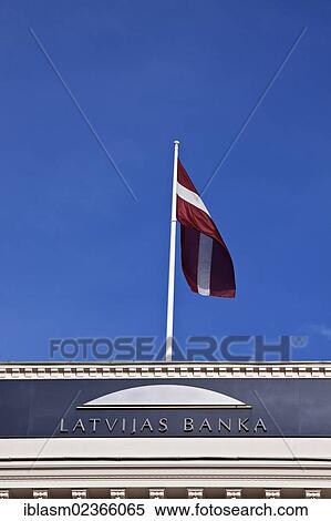 "National flag, Latvijas Banka, Riga, Latvia, Europe" View Large Photo Image Stock Photography - "National flag, Latvijas Banka, Riga, Latvia, Europe". Fotosearch