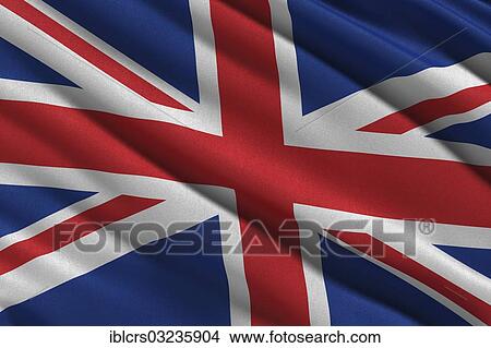 National flag of the United Kingdom waving in the wind View Large Photo Image Picture - National flag of the United Kingdom waving in the wind. Fotosearch