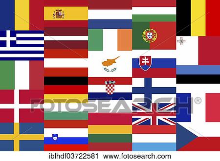 National flags of the EU member states View Large Photo Image Stock Image - National flags of the EU member states. Fotosearch