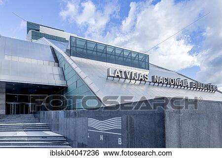 "National Library of Latvia, Riga, Latvia, Europe" View Large Photo Image Stock Photograph - "National Library of Latvia, Riga, Latvia, Europe". Fotosearch