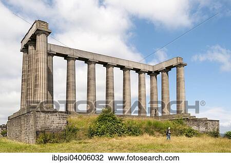 "National Monument of Scotland, Calton Hill, Edinburgh, Scotland, United Kingdom, Europe" View Large Photo Image Stock Image - "National Monument of Scotland, Calton Hill, Edinburgh, Scotland, United Kingdom, Europe". Fotosearch