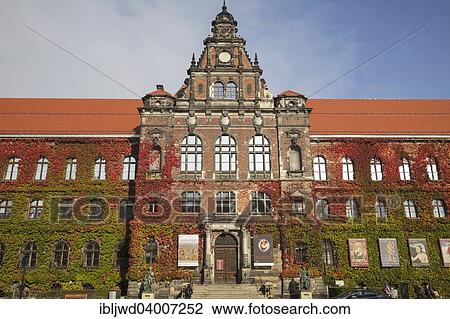 Stock Image - "National Museum Narodowe, Wroclaw, Poland, Europe". Fotosearch