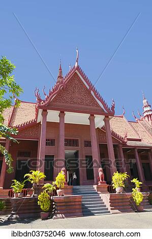 Stock Photograph - "National Museum of Cambodia, Phnom Penh, Cambodia, Asia". Fotosearch