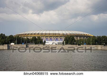 "National Stadium, Moskva River, Moscow, Russia, Europe" View Large Photo Image Stock Photography - "National Stadium, Moskva River, Moscow, Russia, Europe". Fotosearch