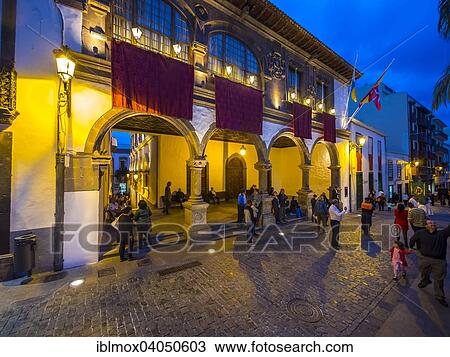"National University, Plaza de Espana, Santa Cruz de La Palma, Canary Islands, Spain, Europe" View Large Photo Image Stock Image - "National University, Plaza de Espana, Santa Cruz de La Palma, Canary Islands, Spain, Europe". Fotosearch