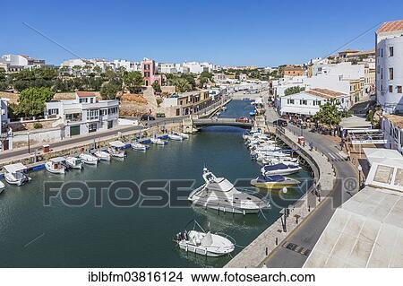 "Natural harbour, Ciutadella, Menorca, Spain, Europe" View Large Photo Image Picture - "Natural harbour, Ciutadella, Menorca, Spain, Europe". Fotosearch