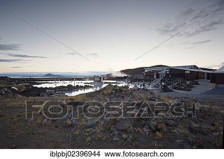 "Natural swimming pool, Myvatn, North Iceland, Iceland, Europe" View Large Photo Image Picture - "Natural swimming pool, Myvatn, North Iceland, Iceland, Europe". Fotosearch