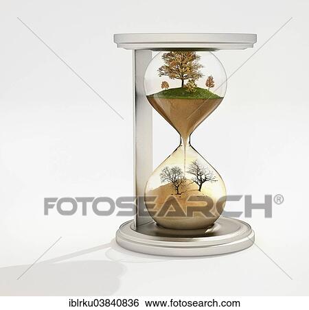 "Nature running through an hourglass, symbolic image" View Large Photo Image Stock Photograph - "Nature running through an hourglass, symbolic image". Fotosearch