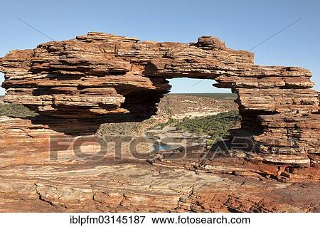 "Nature's Window, mudstone formation, Kalbarri National Park, Murchison, Western Australia, Australia, Oceania" View Large Photo Image Stock Photo - "Nature's Window, mudstone formation, Kalbarri National Park, Murchison, Western Australia, Australia, Oceania". Fotosearch