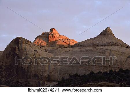 "Navajo Dome plateau in the morning light, Capitol Reef National Park, Utah, Southwestern USA" View Large Photo Image Stock Image - "Navajo Dome plateau in the morning light, Capitol Reef National Park, Utah, Southwestern USA". Fotosearch
