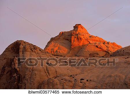 Stock Photography - "Navajo Dome plateau in the morning light, Capitol Reef National Park, Utah, United States, North America". Fotosearch
