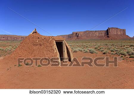 "Navajo Hogan, a traditional residence, Monument Valley, Utah, United States, North America" View Large Photo Image Stock Image - "Navajo Hogan, a traditional residence, Monument Valley, Utah, United States, North America". Fotosearch