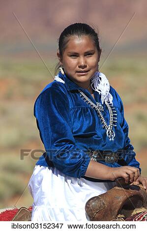 "Navajo Indian woman riding a horse, Monument Valley, Utah, United States, North America" View Large Photo Image Stock Photo - "Navajo Indian woman riding a horse, Monument Valley, Utah, United States, North America". Fotosearch