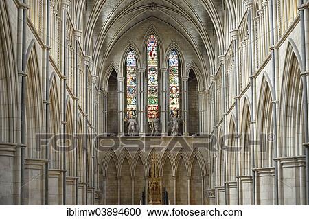 "Nave, chancel, Southwark Cathedral, interior view, London, England, United Kingdom, Europe" View Large Photo Image Stock Image - "Nave, chancel, Southwark Cathedral, interior view, London, England, United Kingdom, Europe". Fotosearch