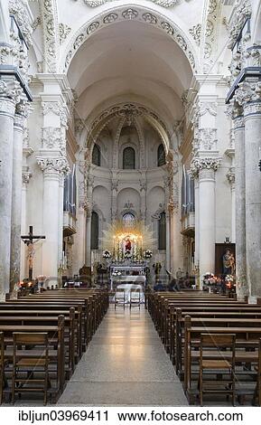 "Nave, choir, apse, Baroque of Lecce, also Baroque of Salento, Santa Croce Church, Lecce, Apulia, Italy, Europe" View Large Photo Image Stock Image - "Nave, choir, apse, Baroque of Lecce, also Baroque of Salento, Santa Croce Church, Lecce, Apulia, Italy, Europe". Fotosearch