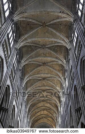 "Nave of the gothic Cathedral of Rouen, Notre Dame Cathedral, Rouen, Seine-Maritime, Upper Normandy, France, Europe" View Large Photo Image Stock Photo - "Nave of the gothic Cathedral of Rouen, Notre Dame Cathedral, Rouen, Seine-Maritime, Upper Normandy, France, Europe". Fotosearch