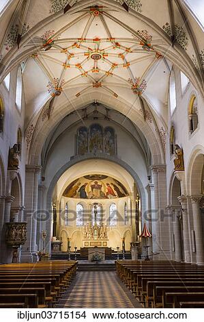 "Nave with a Gothic stellar vault of the Basilica of St. Castor, masterpiece of Romanesque architecture on the Middle Rhine, Minor Basilica, UNESCO World Heritage Upper Middle Rhine Valley, Koblenz, Rhineland-Palatinate, Germany, Europe" View Large Photo Image Picture - "Nave with a Gothic stellar vault of the Basilica of St. Castor, masterpiece of Romanesque architecture on the Middle Rhine, Minor Basilica, UNESCO World Heritage Upper Middle Rhine Valley, Koblenz, Rhineland-Palatinate, Germany, Europe". Fotosearch