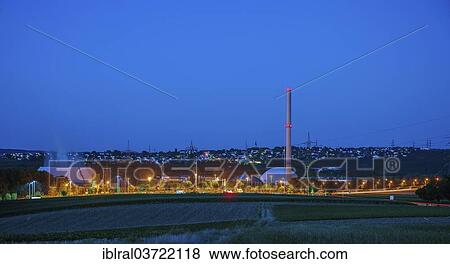 "Neckarwestheim Nuclear Power Plant or Gemeinschaftskernkraftwerk Neckar, GKN, at dusk, Neckarwestheim, Baden-Wurttemberg, Germany, Europe" View Large Photo Image Stock Photo - "Neckarwestheim Nuclear Power Plant or Gemeinschaftskernkraftwerk Neckar, GKN, at dusk, Neckarwestheim, Baden-Wurttemberg, Germany, Europe". Fotosearch
