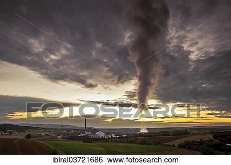 "Neckarwestheim Nuclear Power Station, GKN, at dusk, Neckarwestheim, Baden-Wurttemberg, Germany, Europe" View Large Photo Image Stock Photograph - "Neckarwestheim Nuclear Power Station, GKN, at dusk, Neckarwestheim, Baden-Wurttemberg, Germany, Europe". Fotosearch