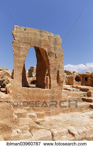 "Necropolis of the ancient Roman city of Dara, Daras or Anastasiupolis, Oguz, Mardin Province, Southeastern Anatolia Region, Anatolia, Turkey, Asia" View Large Photo Image Stock Photo - "Necropolis of the ancient Roman city of Dara, Daras or Anastasiupolis, Oguz, Mardin Province, Southeastern Anatolia Region, Anatolia, Turkey, Asia". Fotosearch