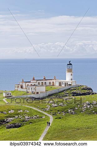 "Neist Point Lighthouse, Isle of Skye, Scotland, United Kingdom, Europe" View Large Photo Image Stock Image - "Neist Point Lighthouse, Isle of Skye, Scotland, United Kingdom, Europe". Fotosearch