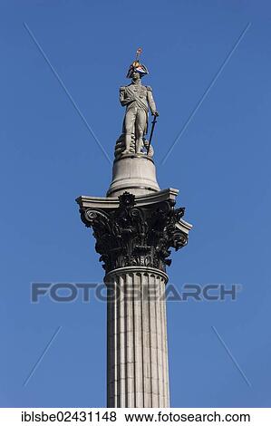 "Nelson's Column, Admiral Lord Nelson, Trafalgar Square, London, England, United Kingdom, Europe" View Large Photo Image Stock Photo - "Nelson's Column, Admiral Lord Nelson, Trafalgar Square, London, England, United Kingdom, Europe". Fotosearch