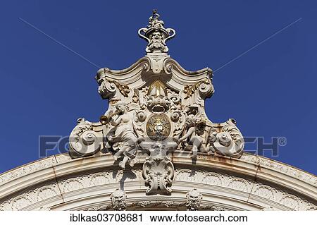 "Neo-Baroque sculptural decoration, New Colonnade, Nova kolonada, Marianske Lazne, Karlovy Vary Region, Bohemia, Czech Republic, Europe" View Large Photo Image Stock Image - "Neo-Baroque sculptural decoration, New Colonnade, Nova kolonada, Marianske Lazne, Karlovy Vary Region, Bohemia, Czech Republic, Europe". Fotosearch